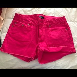 Gap Bright Pink Jean Shorts